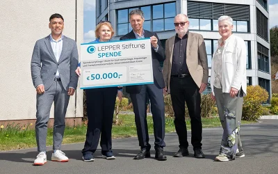 LEPPER Stiftung unterstützt Klinik für Gastroenterologie, Hepatologie und Transplantationsmedizin am Universitätsklinikum Essen