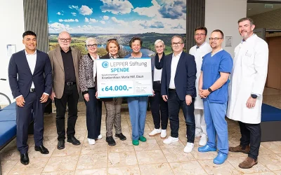 LEPPER Stiftung fördert die Modernisierung der Anästhesieabteilung im Krankenhaus Maria Hilf in Daun